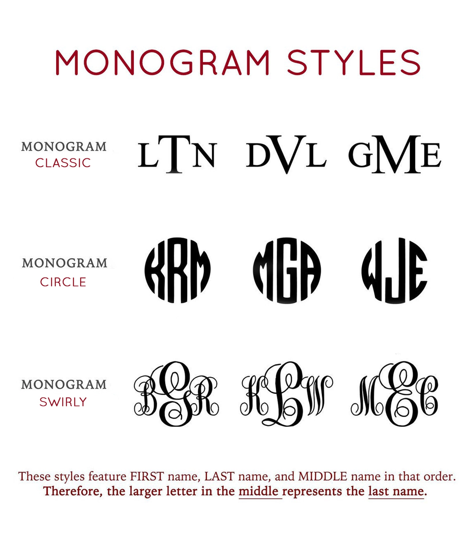 Personalized Monogram Necklace - Disk Necklace