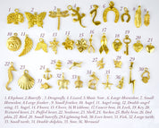 Personalized Birthstone Charm Adjustable Gold or Silver Bangle Bracelet