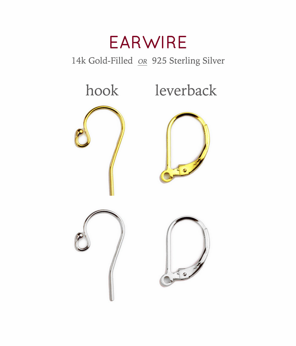 Round Birthstone Dangle Earrings, Birthstone Earrings, Gold Marquise Hook Earrings