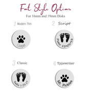 Round Additional Disc Pendant Multiple Sizes