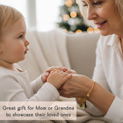 script initial birthstone bangle bracelet with teardrop gemstones and solid script letters customizable family initials birthstones mom bracelet gift for mom grandma personalized jewelry sterling silver 14k gold filled