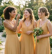 bridesmaid citrine earrings wedding jewelry yellow gemstone gift set