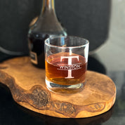 Personalized Whiskey Glass Cup For Recent Grad