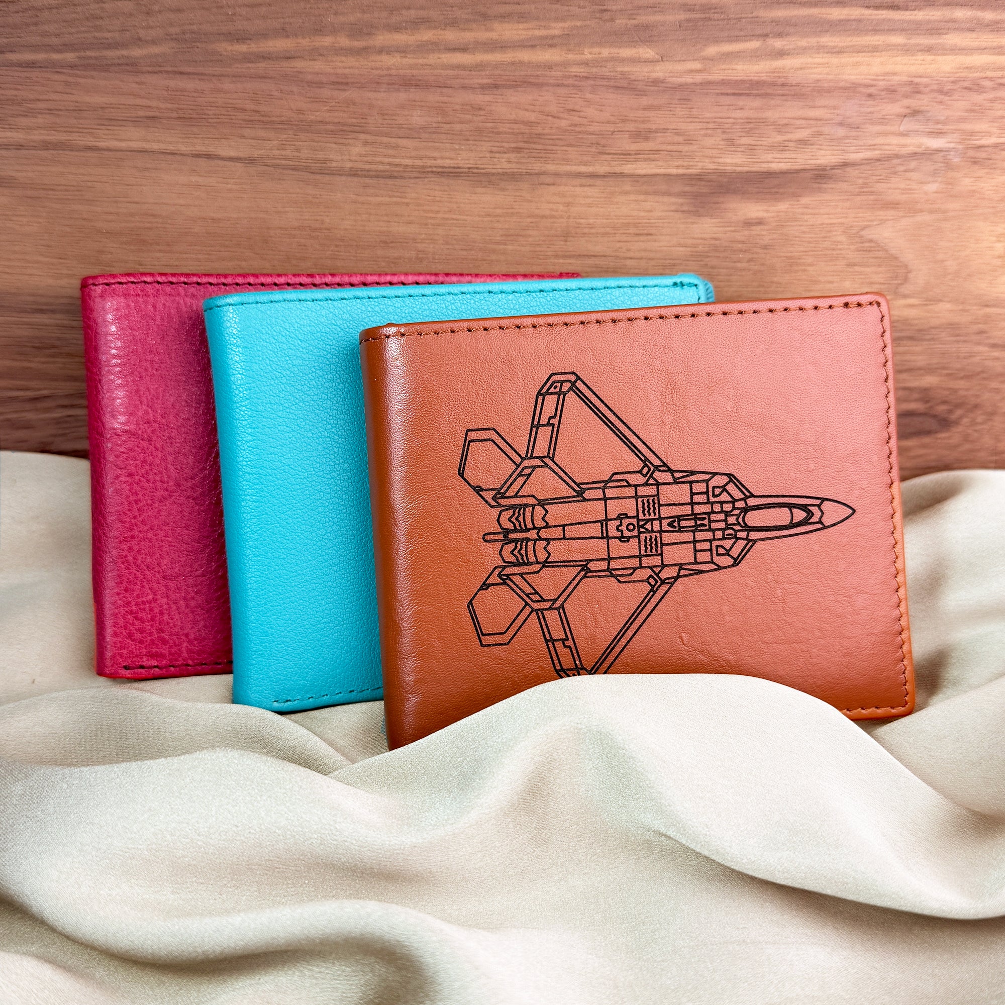 Durable Custom Leather Wallet, Personalized Monogram, Handwriting, Name, Date, Initials Brown Wallet for Men, RFID Credit Card Holder, Gift for Him