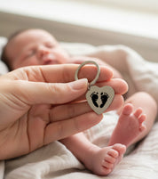 Personalized Heart Shaped Keychain