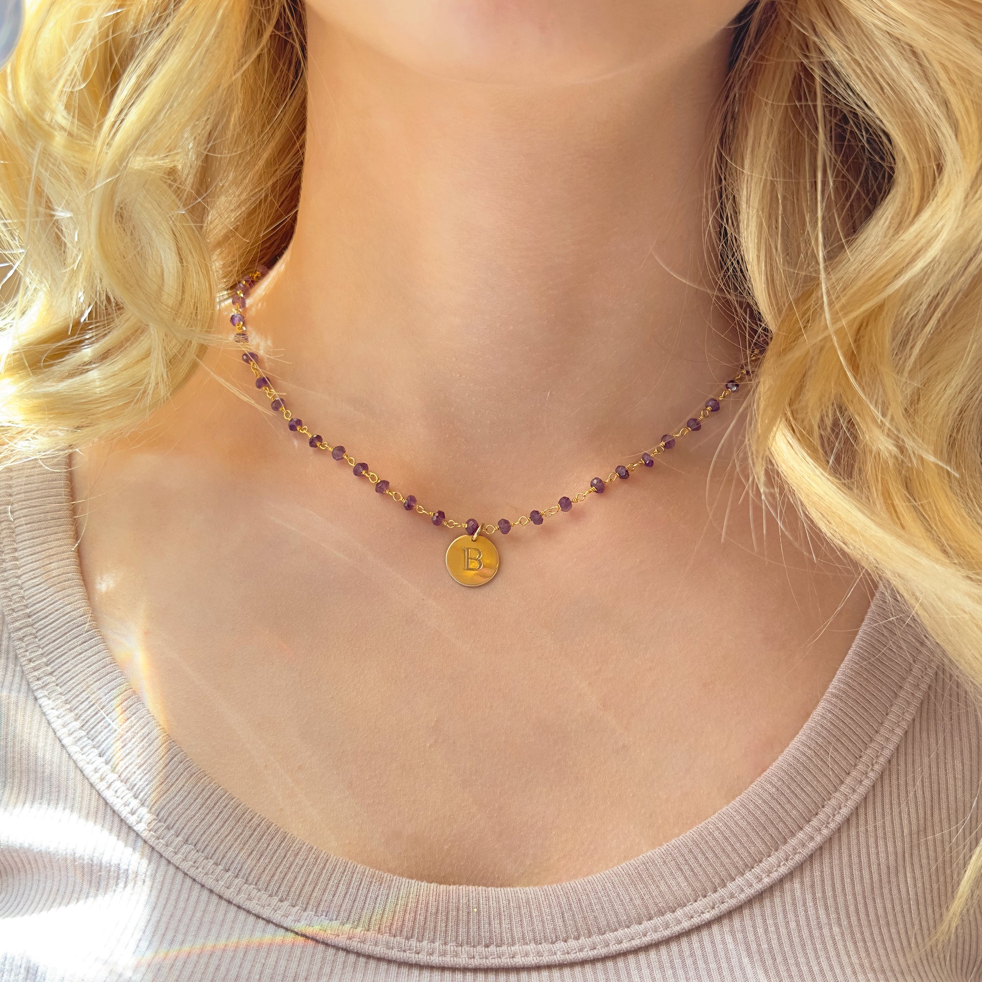 initial-disc-amethyst-wire-wrapped-on-model.jpg