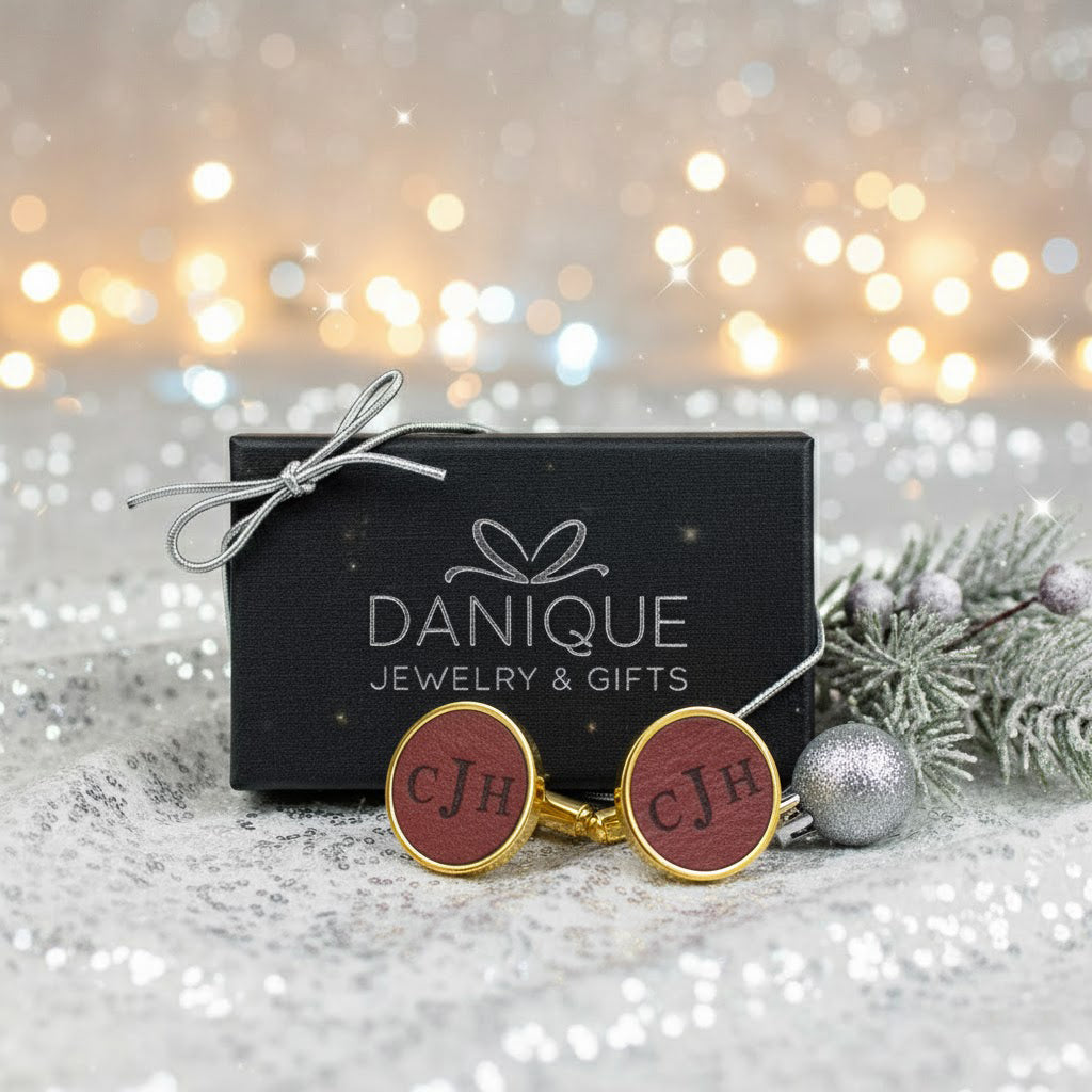 Cufflinks in gift box. Customize cufflinks for a graduate, new promotion, prom, formal events, groomsman or wedding party gifts. gift ready. mens anniversary gifts, gifts for men, christmas gifts for him, valentine's day gifts for men, gift for husband, gift for fiance, father's day gift, birthday gift, wedding anniversary gift, wedding party gift, father of the groom gift, father of the bride gift, gift for grandfather, gift for grandpa, groomsman gift, groomsmen gift, leather anniversary