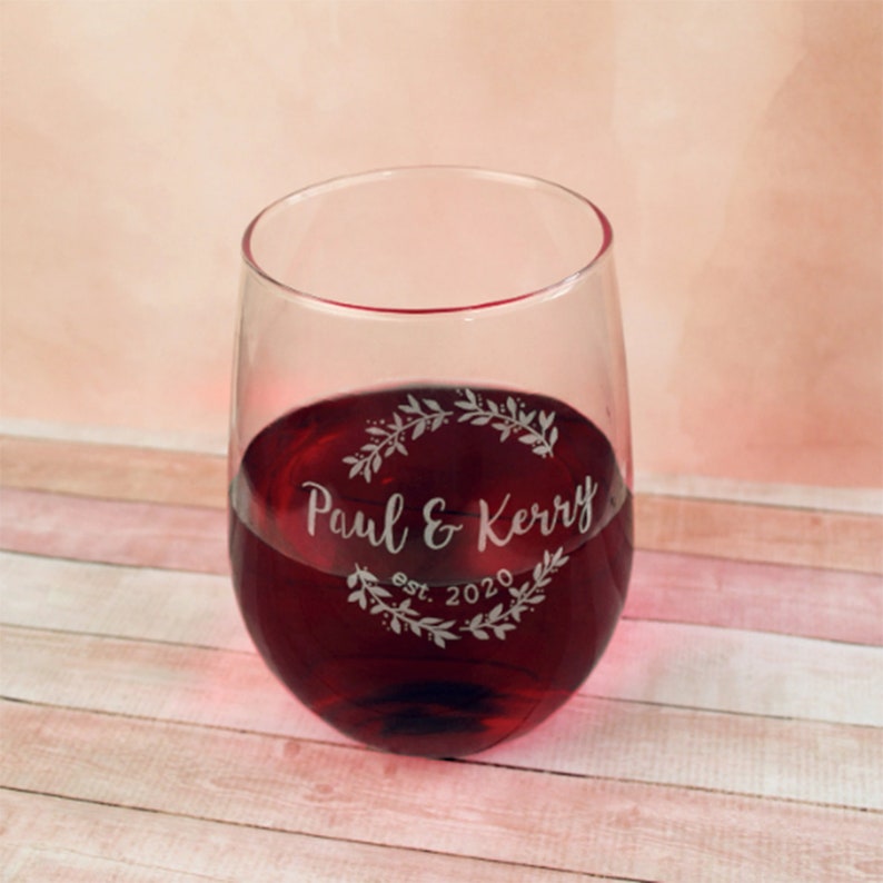 Personalized Graduation Wine Glass