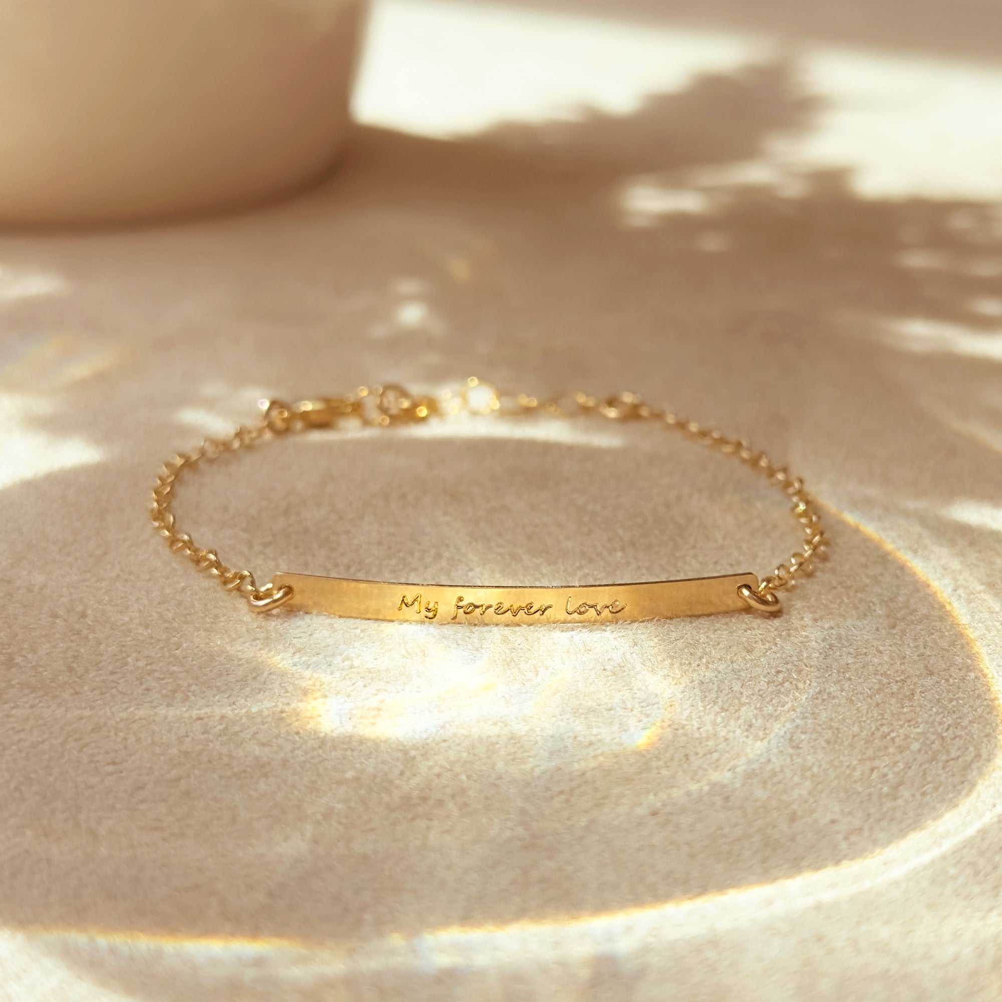 Morse Code Skinny Bar Bracelet - Dainty Minimalist Bar Bracelet