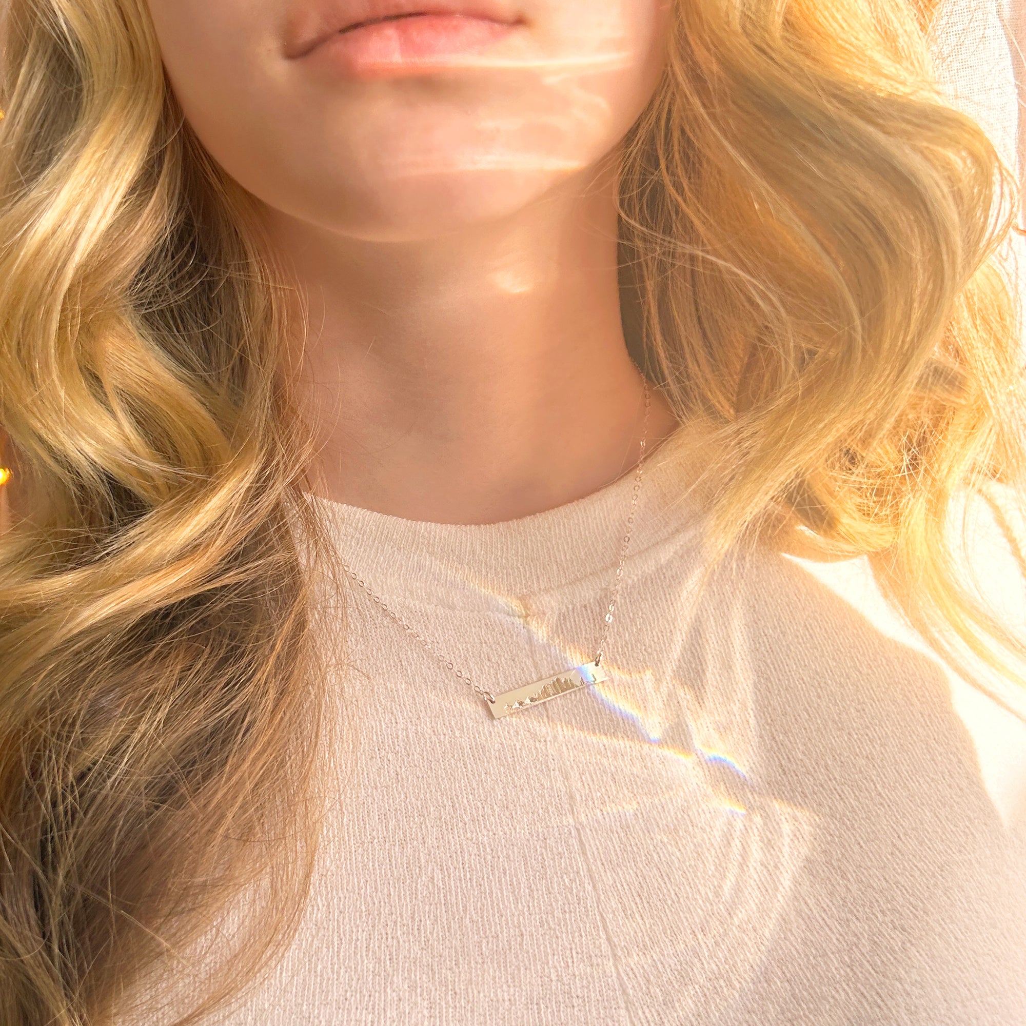 Skyline Bar Necklace