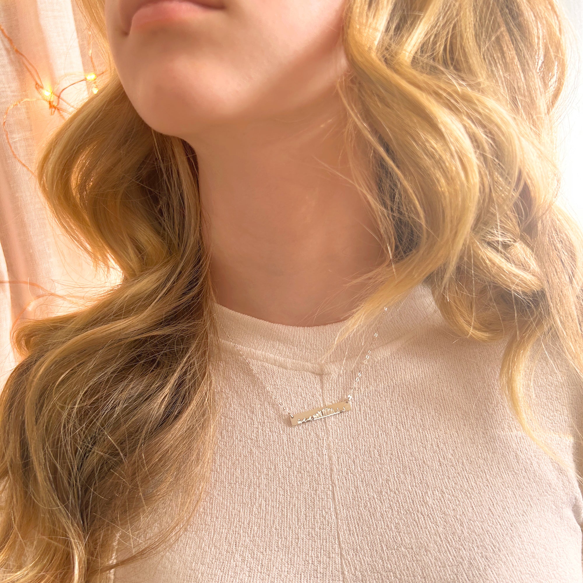 Skyline Bar Necklace