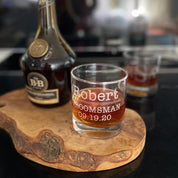 Personalized Whiskey Glass Cup For Recent Grad