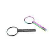 Black Tone Rainbow Tone Keychain Pride Month Gift LGBTQ Pride Special Message Personalized Keychain