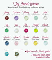 Personalized Mother's Ring with Three Birthstones