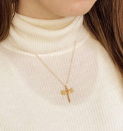 Custom Birthstone Dragonfly Necklace BirthstonePendant GoldCharmNecklace roundstone BezelSetBirthdayGiftforher MomGift
