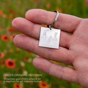 Support for Ukraine Fundraiser Monogrammed Keychain