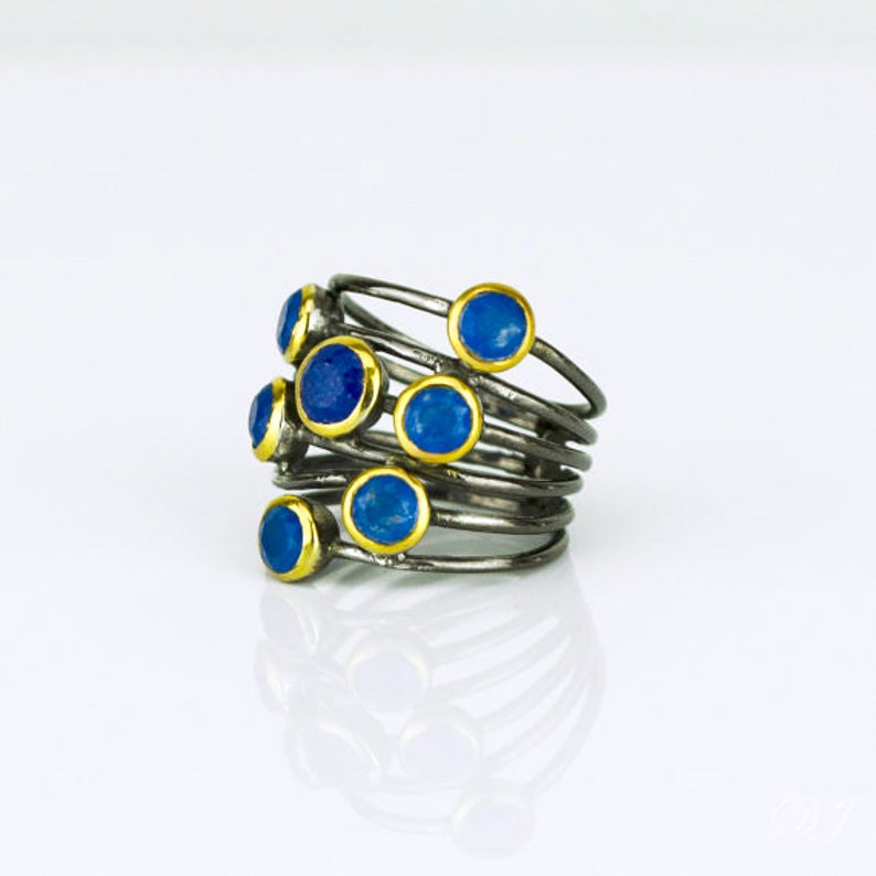 RhodiumGoldPlatingLapisLazuliGemstoneSeptemberBirthstoneMixedMetalRing.jpg