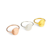 Zodiac Constellation Disc Ring, Sterling Silver or Gold Vermeil Custom Engraved Astrology Ring, Constellation Jewelry for Women, Birthday Gift for Her