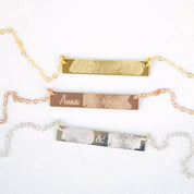 3 engraved fingerprint necklaces against a white background. Personalized minimalist bar necklace Custom engraved bar pendant Minimalist nameplate necklace Custom name bar necklace Engraved horizontal bar necklace Personalized name bar pendant Minimalist engraved necklace Customizable bar pendant jewelry Engraved bar necklace for women Custom coordinates bar necklace Minimalist bar pendant with engraving Personalized message bar necklace 