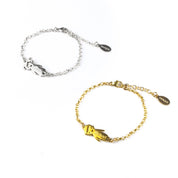 Personalized Kid Charm Bracelet with Child Name or Birthdate