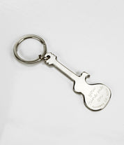 Personalized Guitar Bottle Opener Keychain