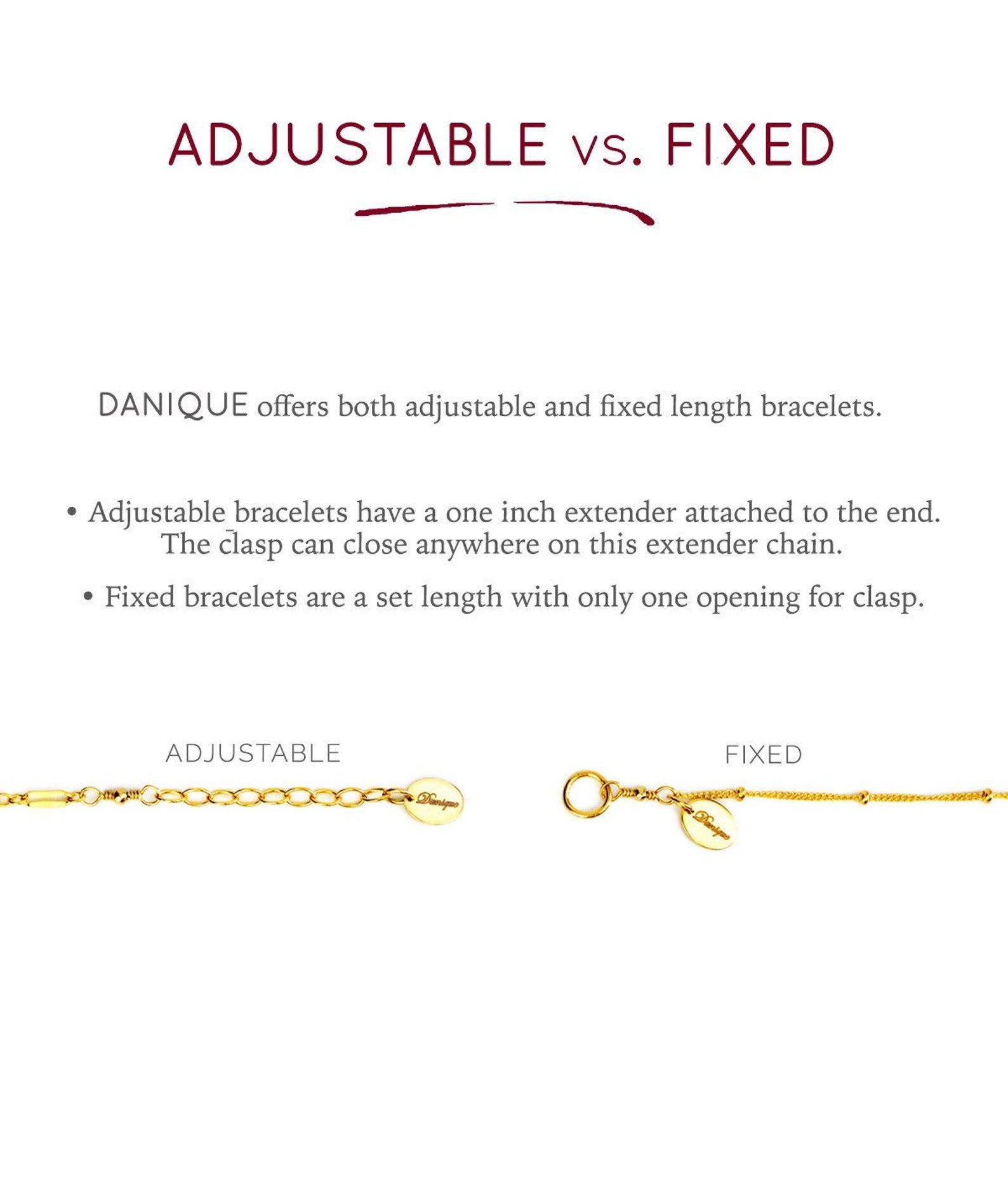 adjustable or fixed length