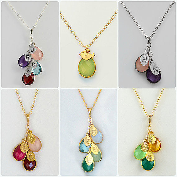 Personalized mom necklace, mom jewelry, personalized jewelry