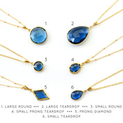Kyanite Necklace : September Birthstone