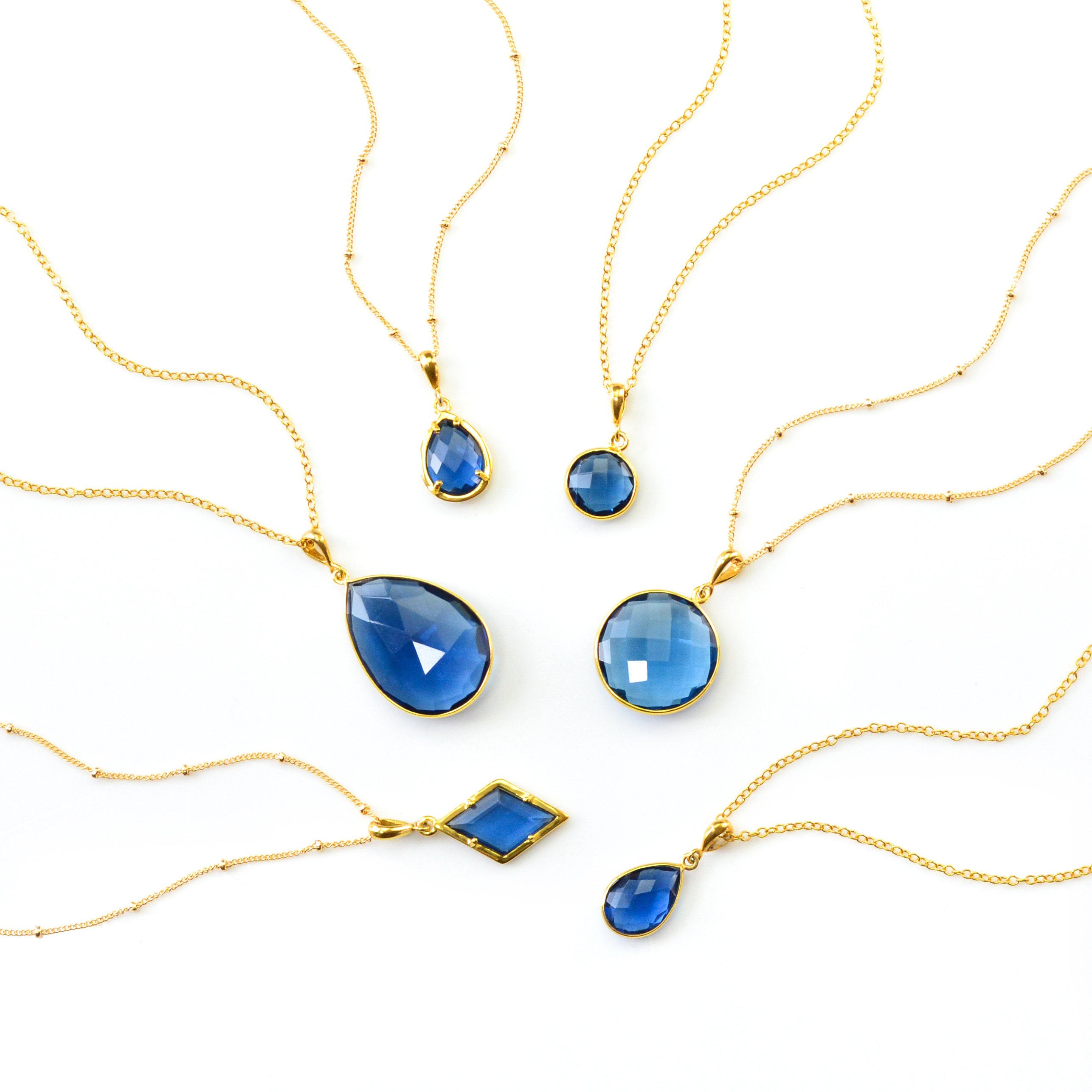 Kyanite Necklace : September Birthstone