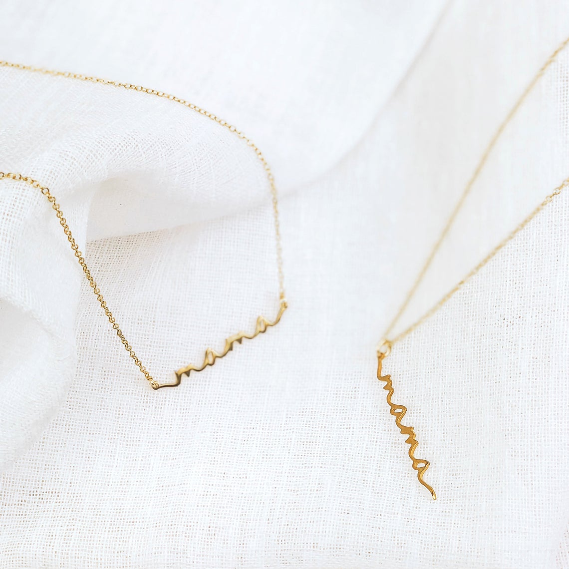 Mama Name Plate Necklace, Custom mama necklace