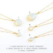 Opalite Necklace : October Birthstone