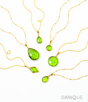 Peridot Earrings : August Birthstone