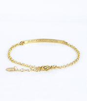 Personalized Skinny Bar Bracelet can be engraved on front and back. Location Coordinate Bracelet, Custom Text Engraved Bracelet, Hidden Message Engraved Skinny Bar Bracelet for Her 