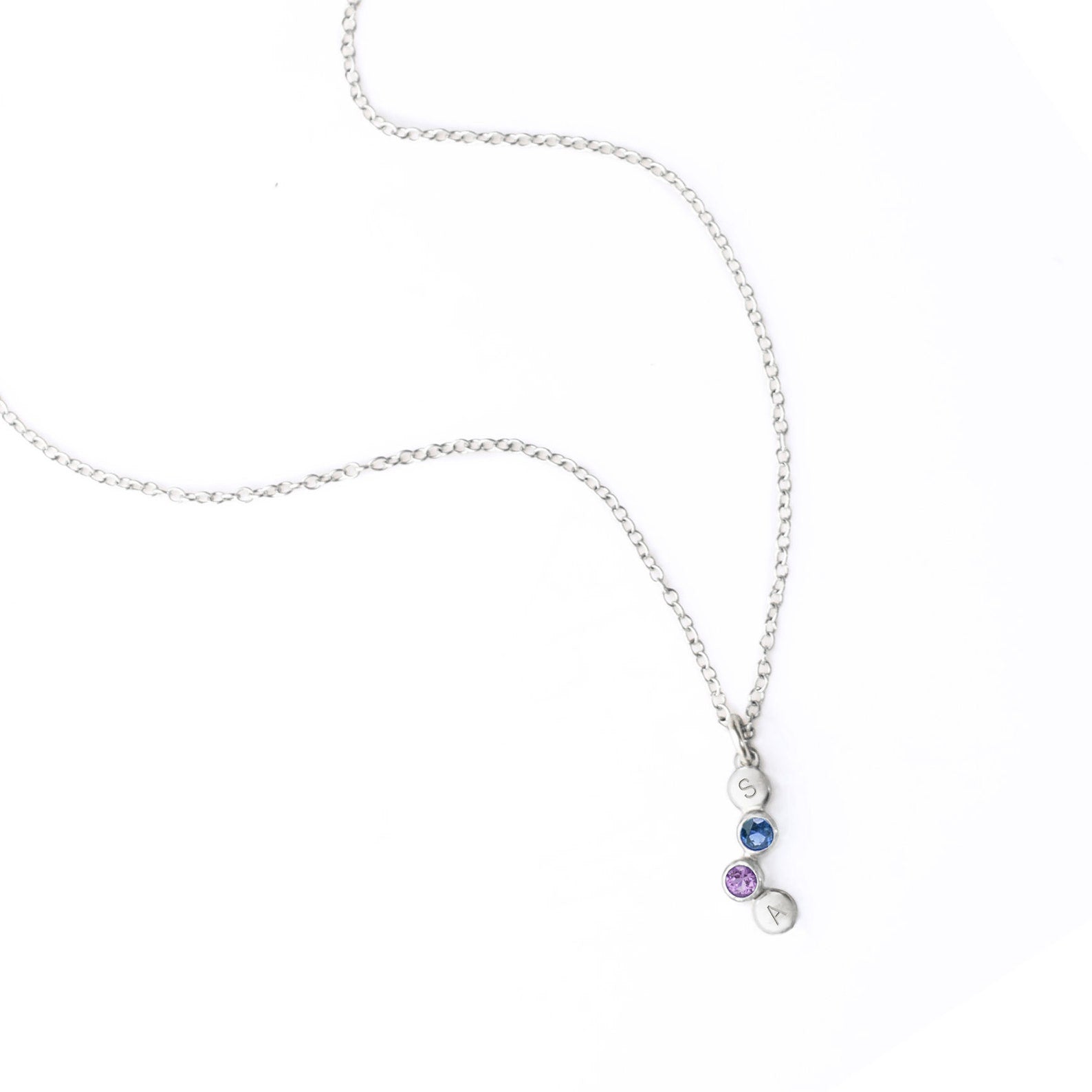 sterlingsilverbirthstoneandinitialpendantnecklacedaintyminimalistformom.jpg