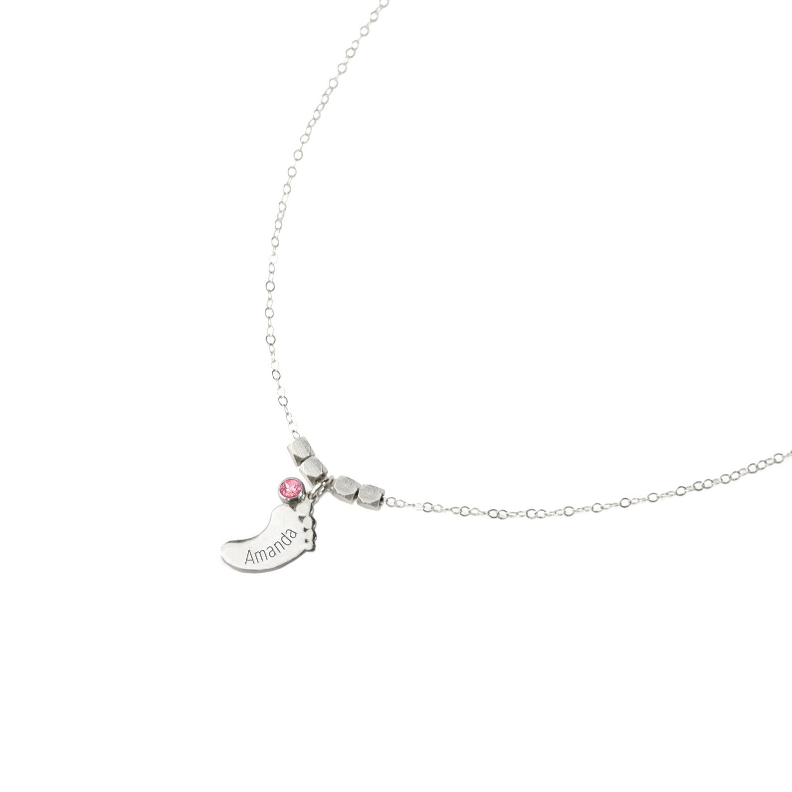 sterlingsilverengravedfootprintcharmnecklacechristmasgiftformom.jpg